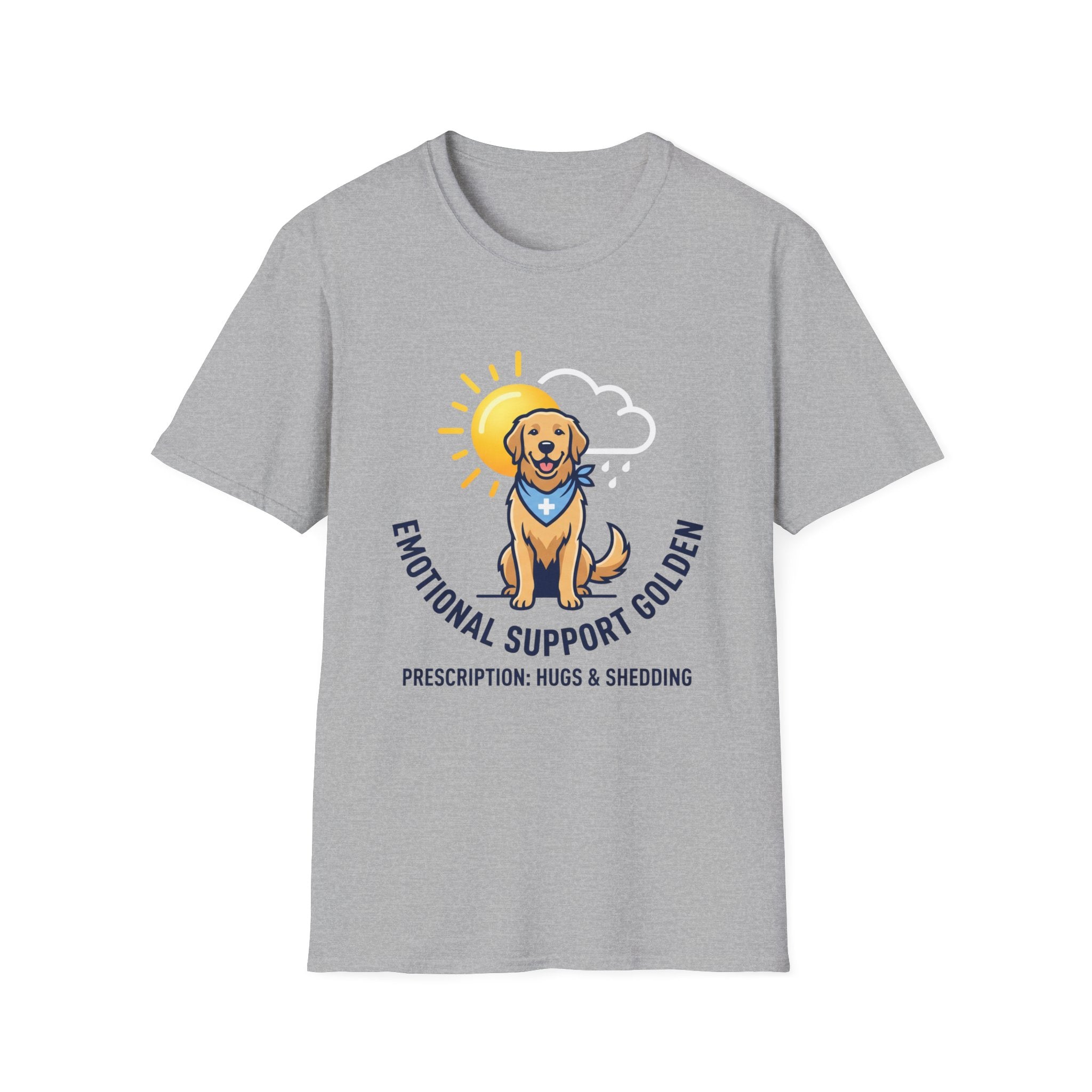 Emotional Support Golden T-Shirt