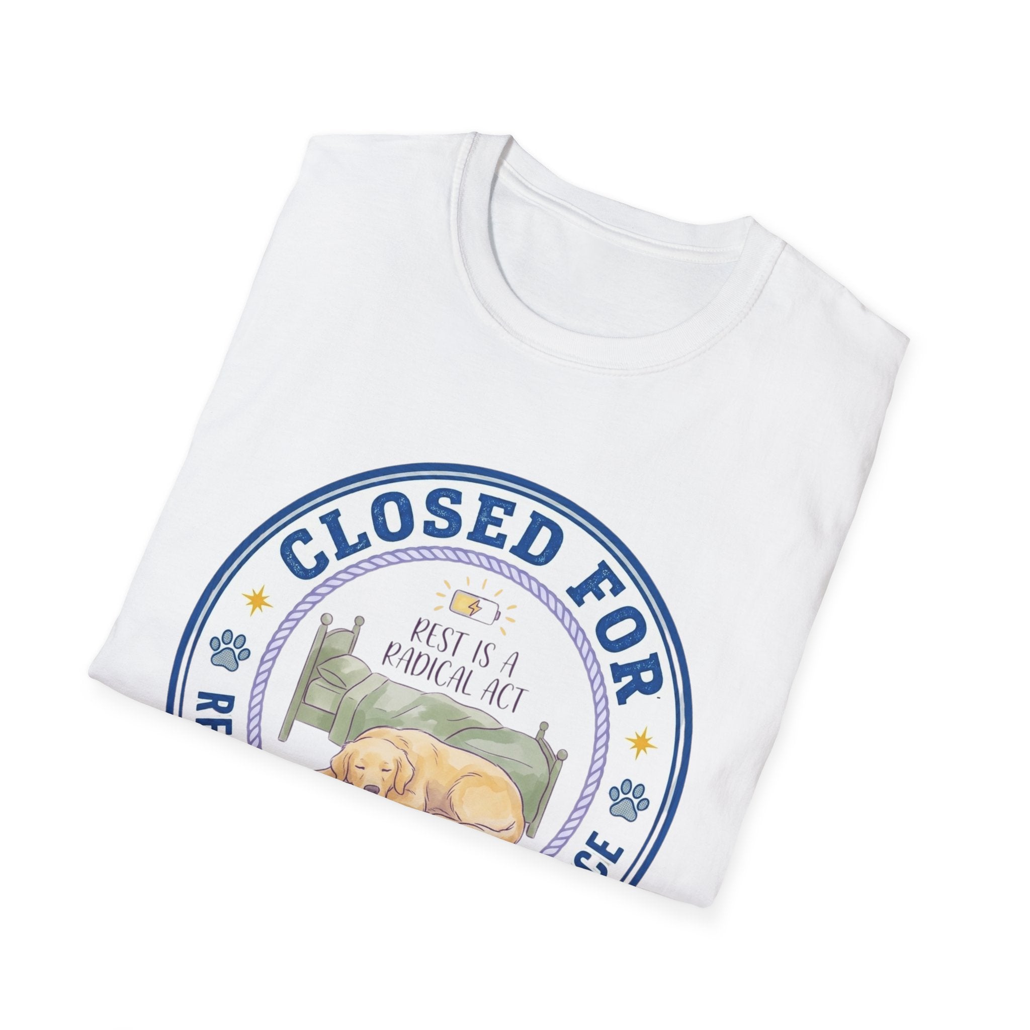 Closed for Required System Maintenance Golden T-Shirt