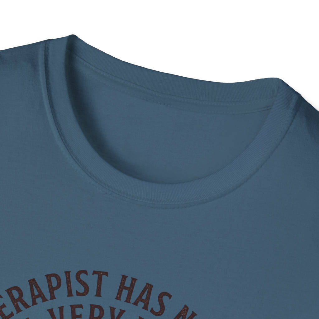 Dog Therapist, No License T-Shirt