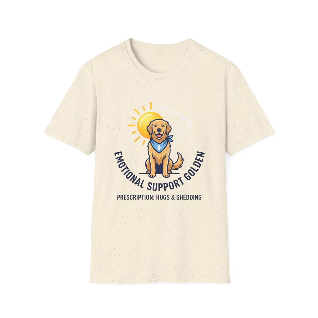 Emotional Support Golden T-Shirt