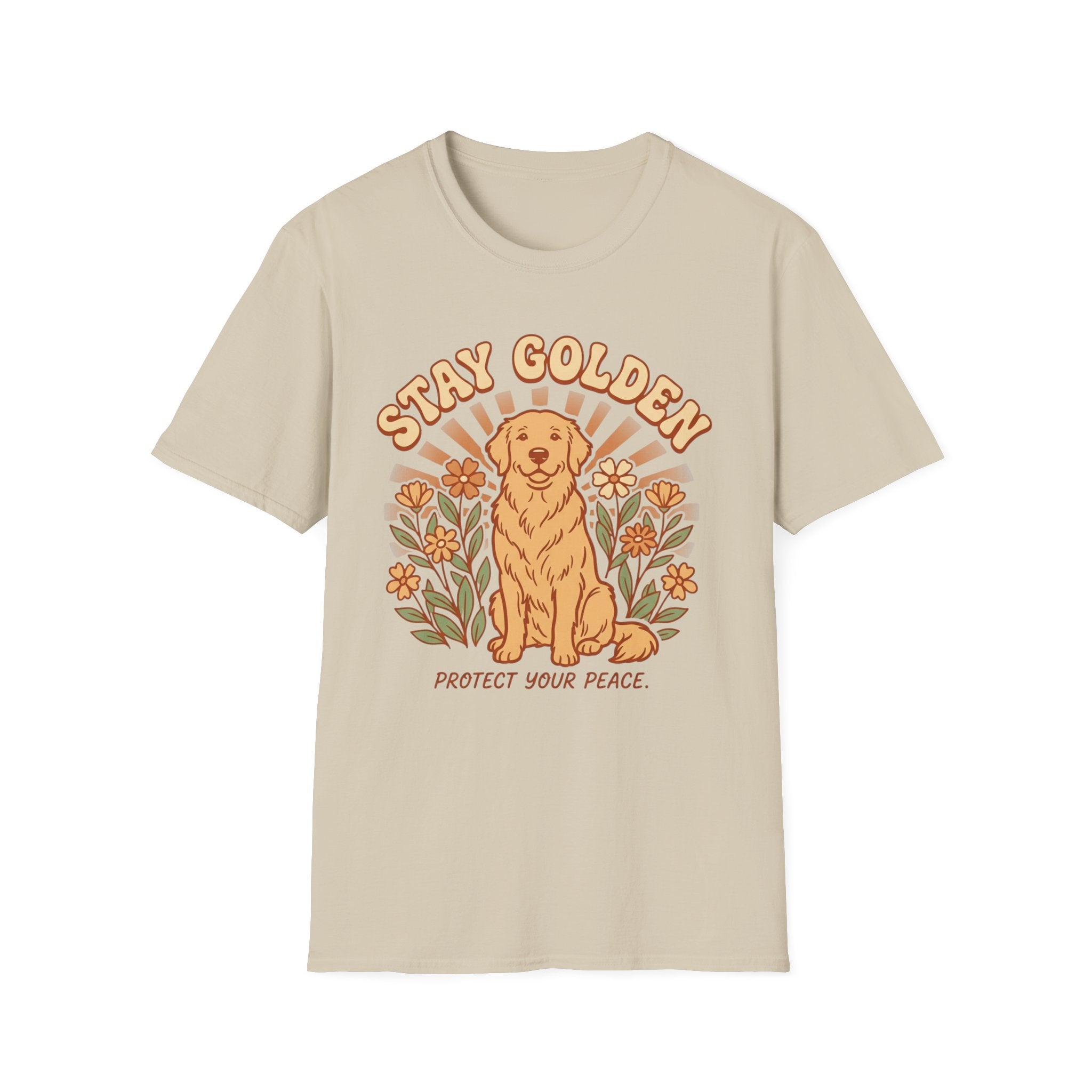 Stay Golden Golden Retriever T-Shirt