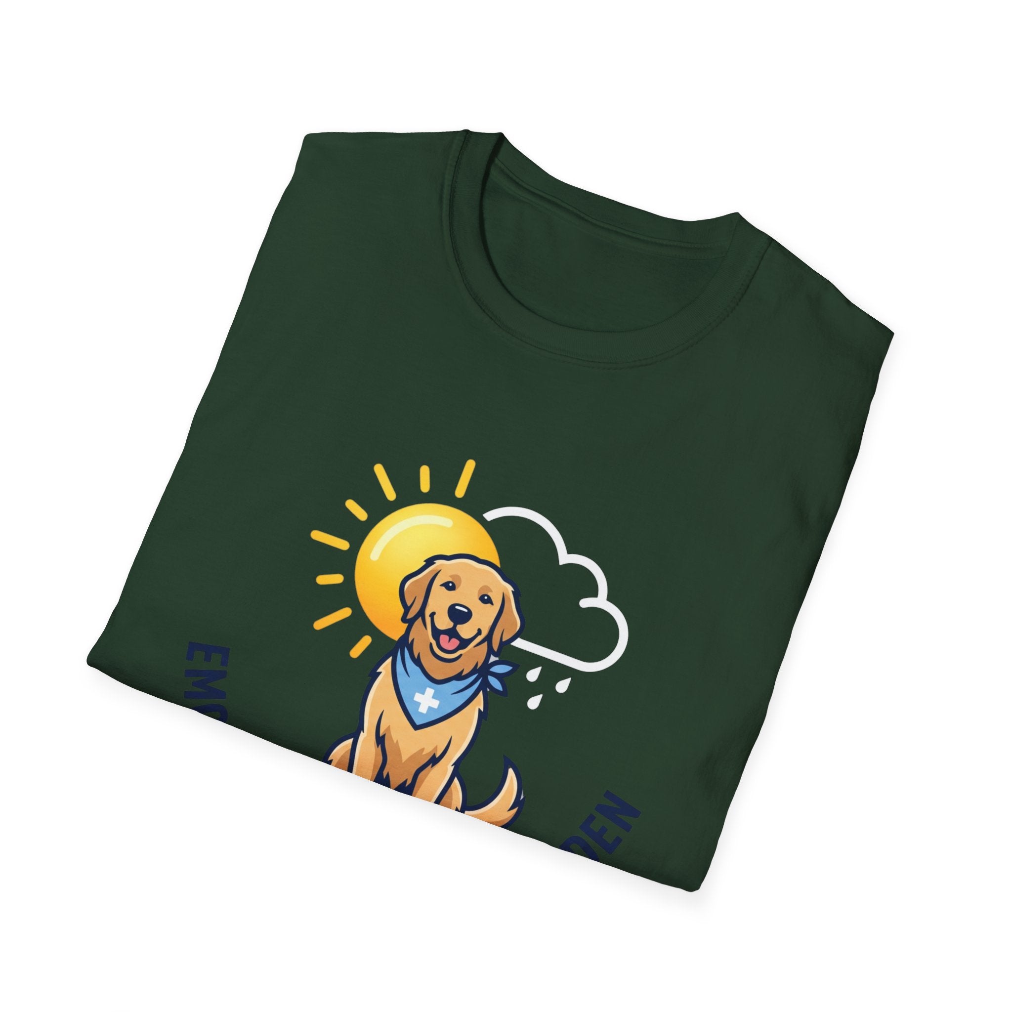 Emotional Support Golden T-Shirt
