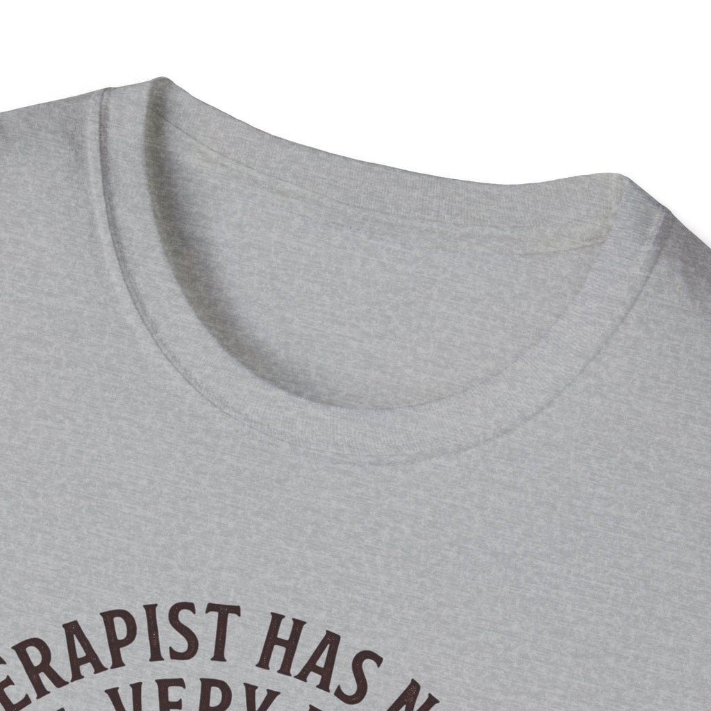 Dog Therapist, No License T-Shirt