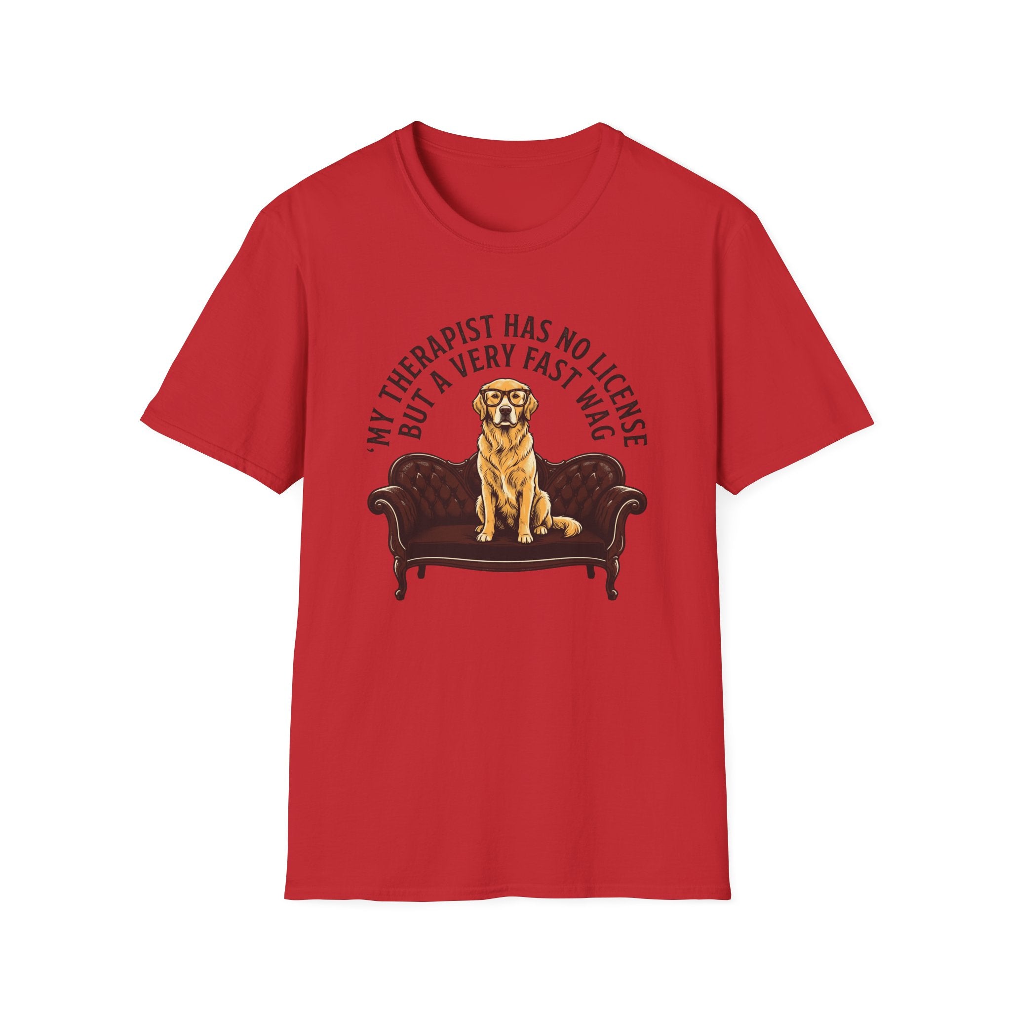 Dog Therapist, No License T-Shirt