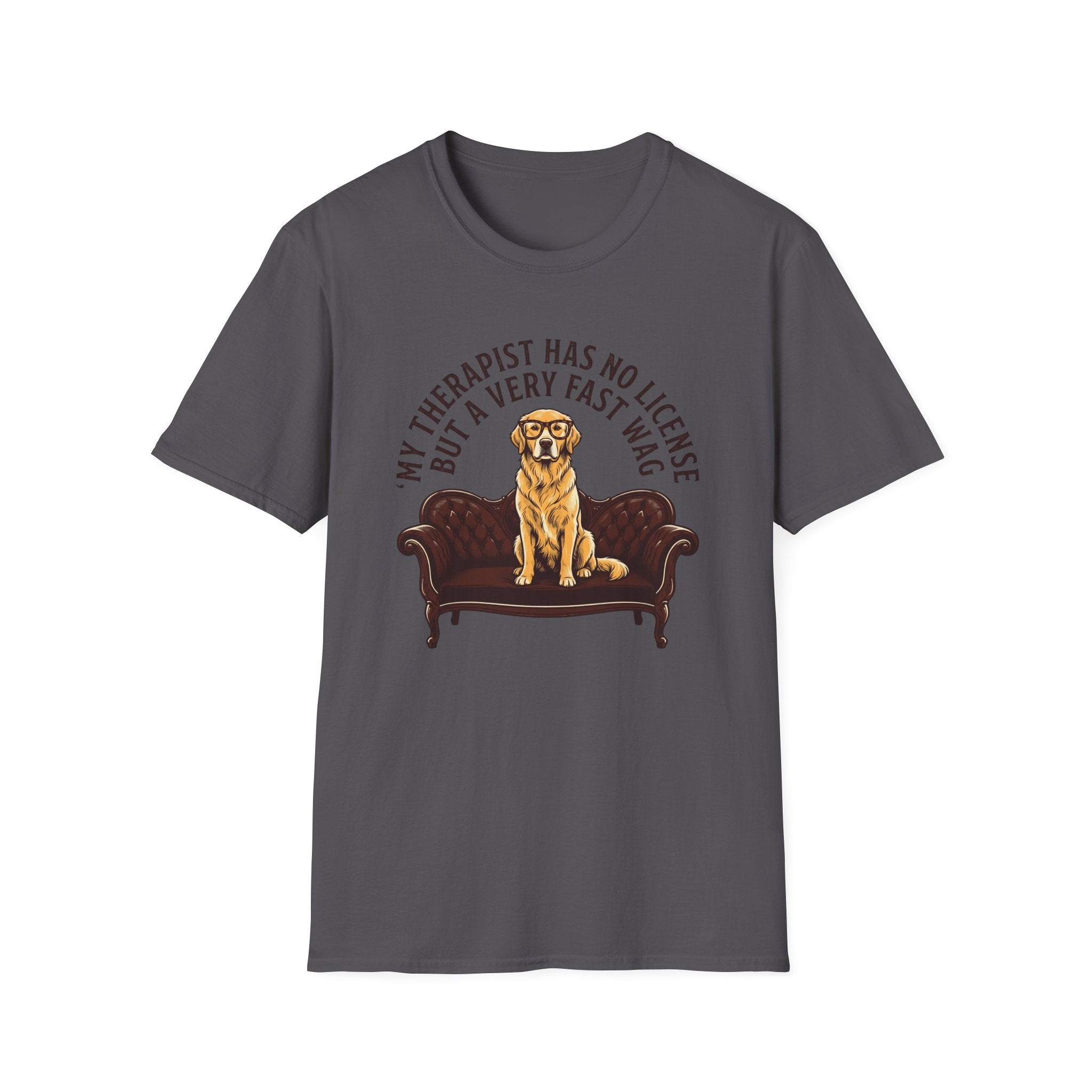 Dog Therapist, No License T-Shirt