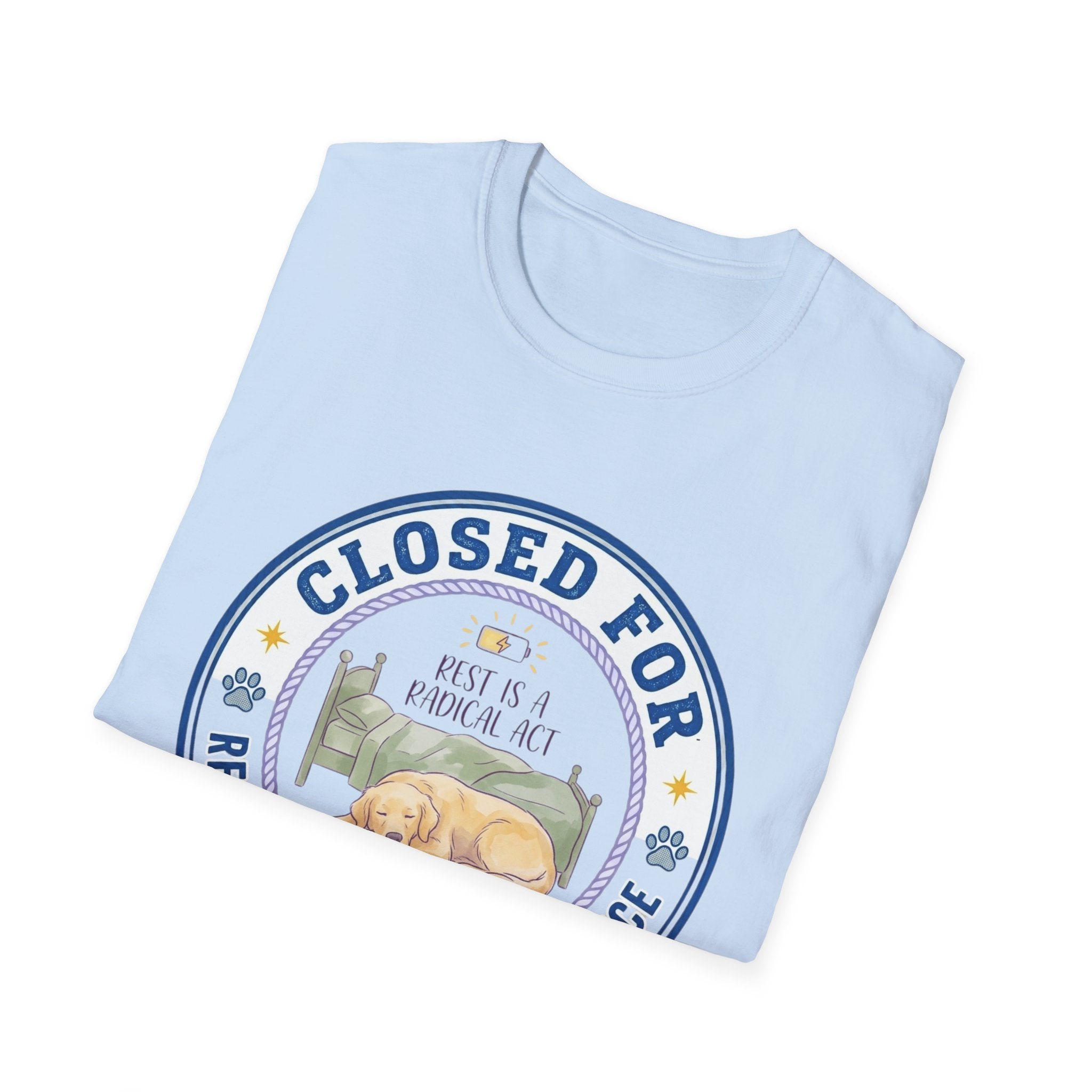 Closed for Required System Maintenance Golden T-Shirt