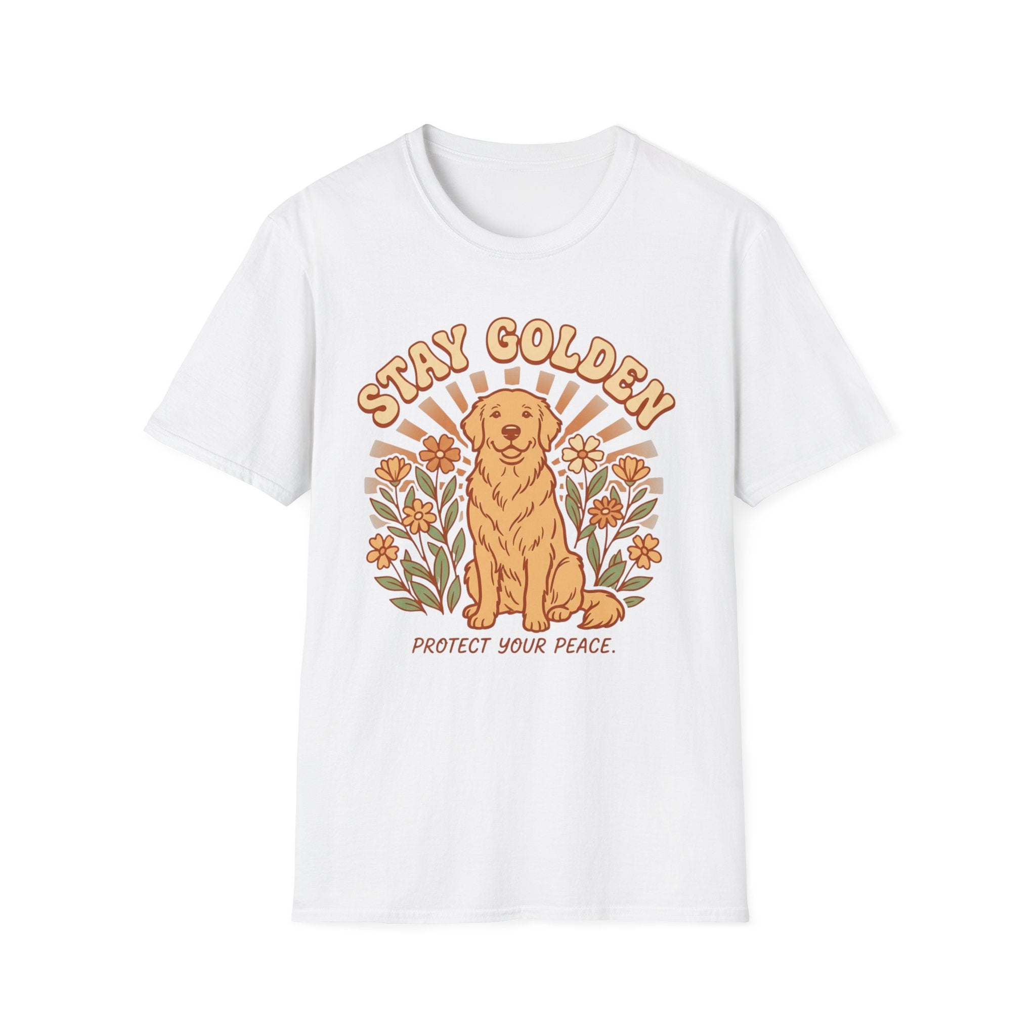 Stay Golden Golden Retriever T-Shirt