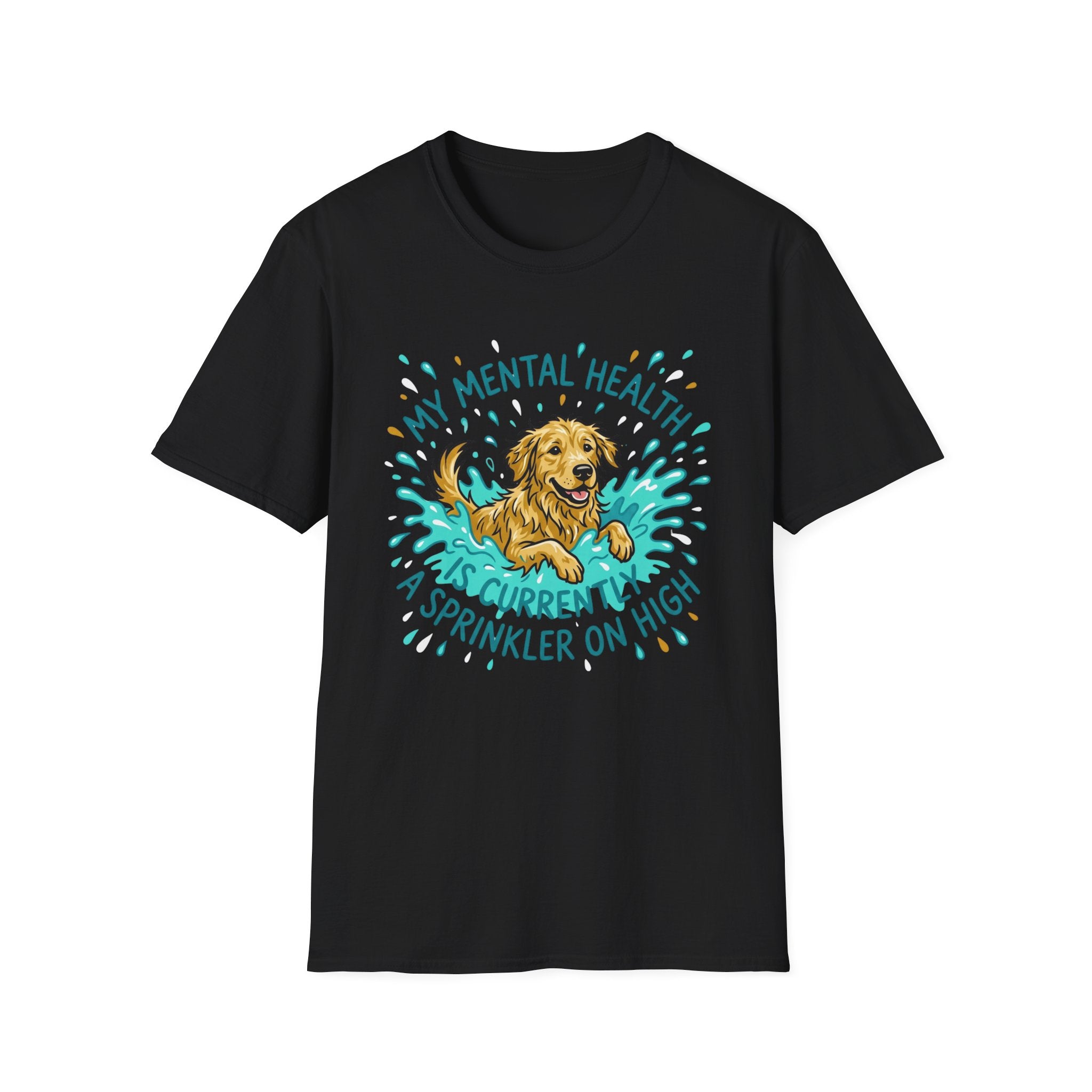Golden Retriever Splash T-Shirt