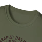 Dog Therapist, No License T-Shirt