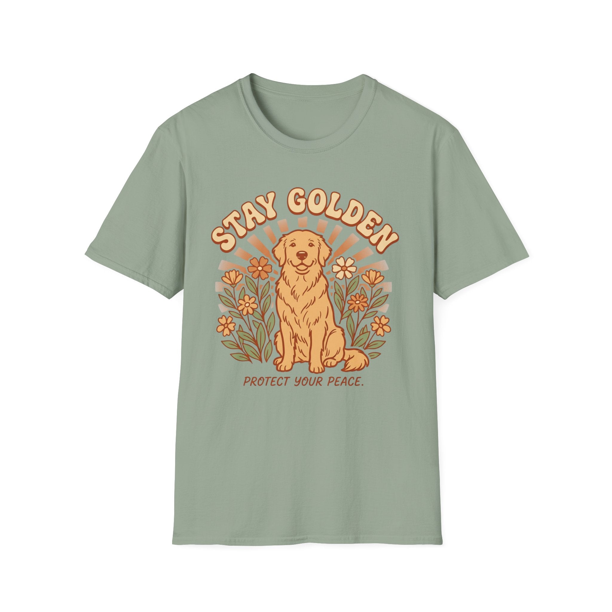 Stay Golden Golden Retriever T-Shirt