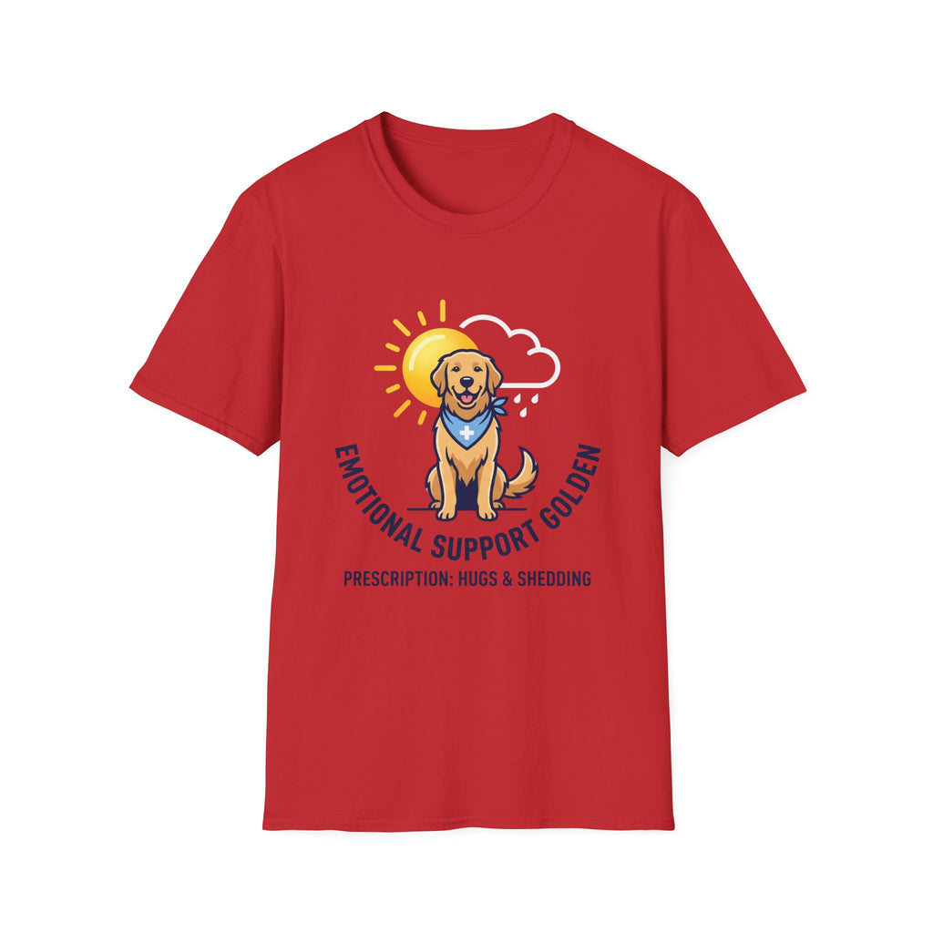 Emotional Support Golden T-Shirt