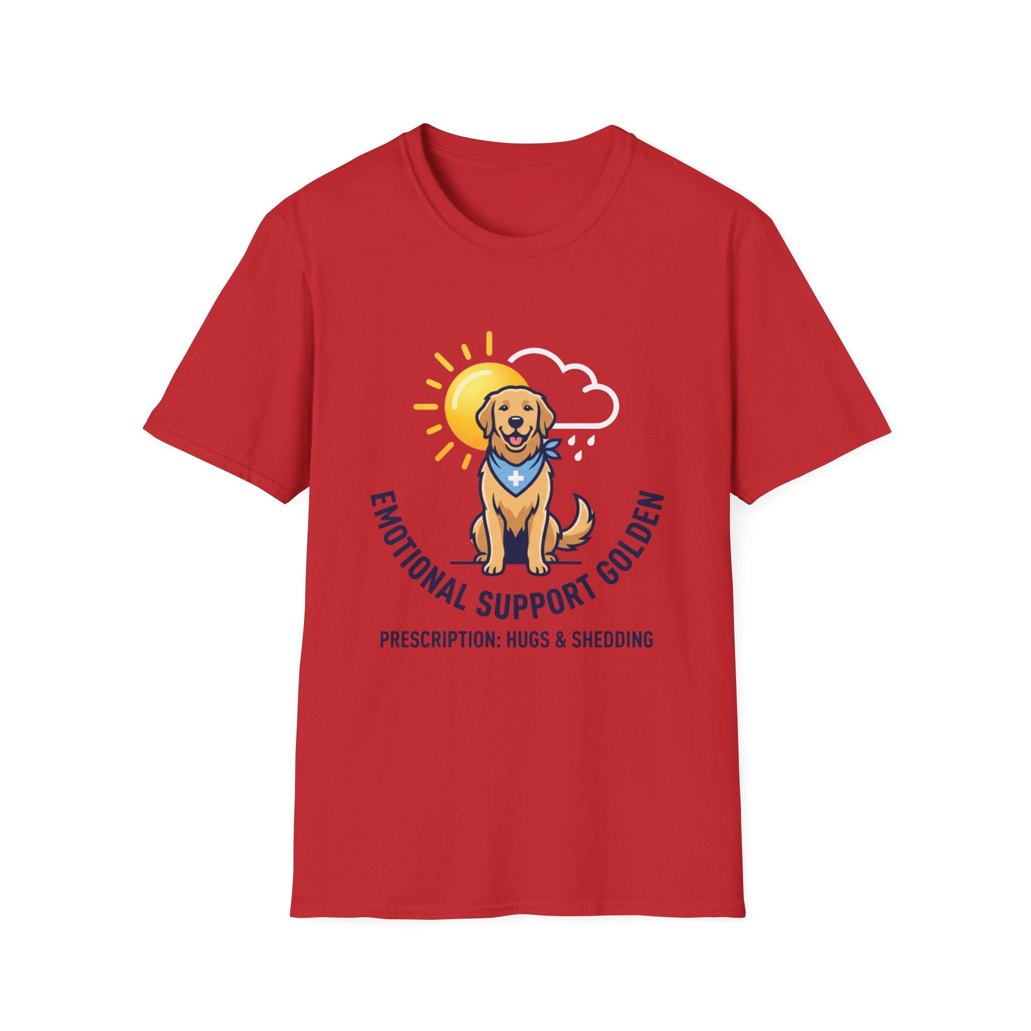 Emotional Support Golden T-Shirt