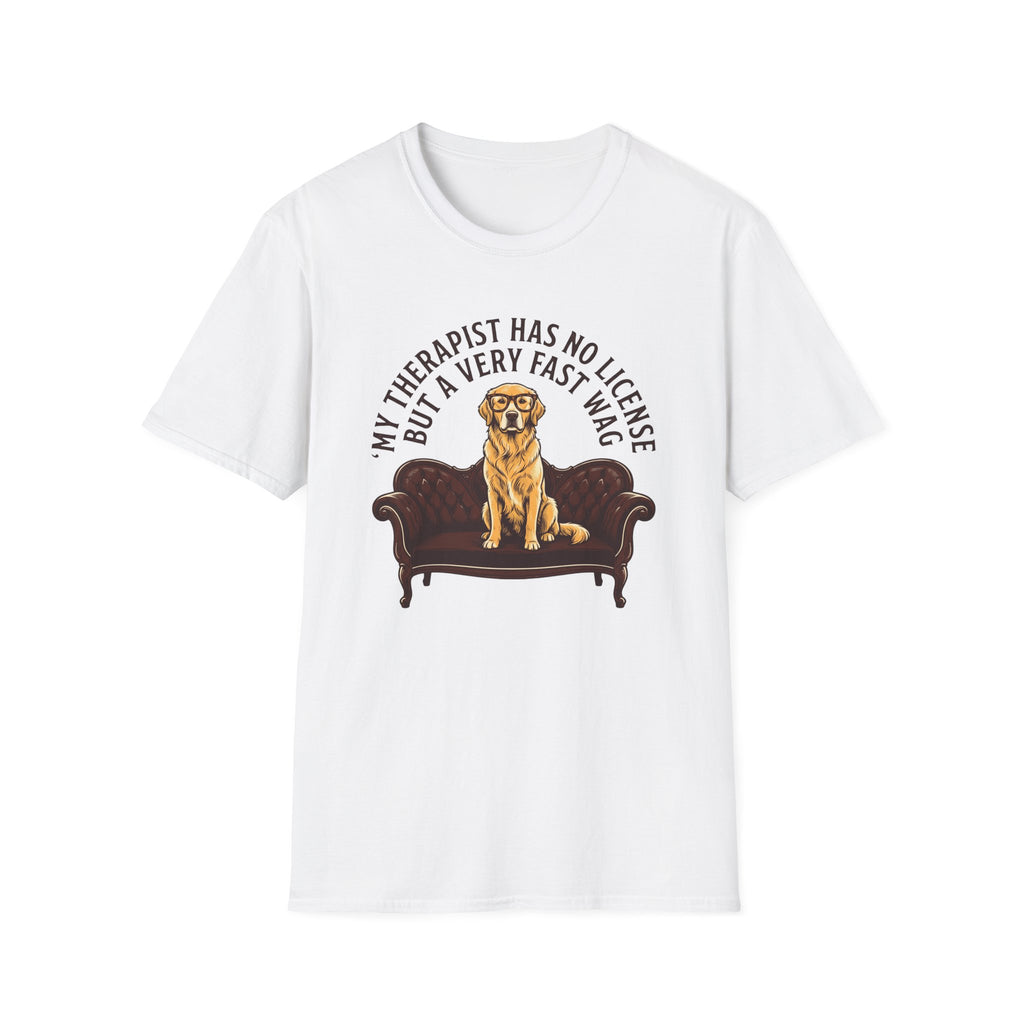 Dog Therapist, No License T-Shirt