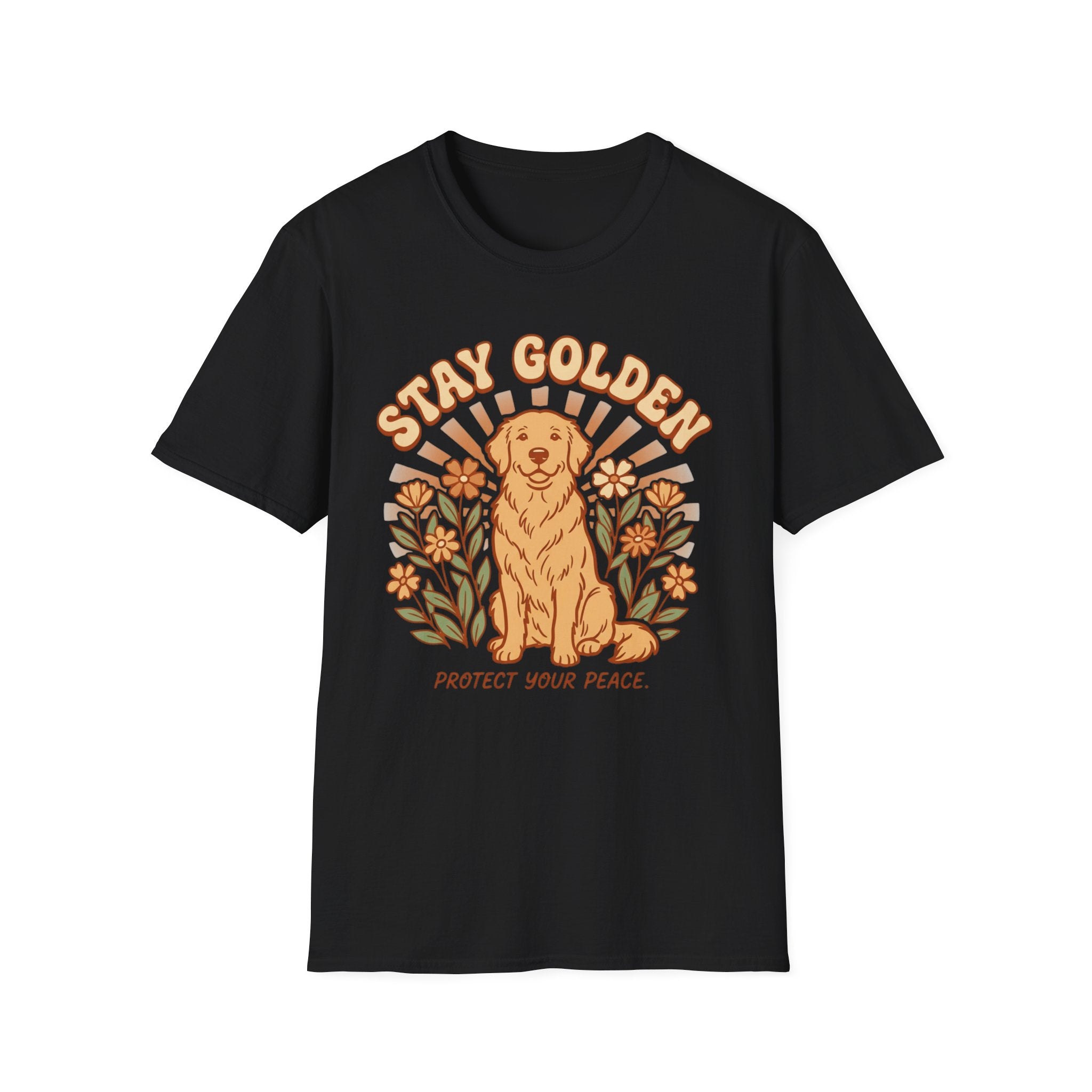 Stay Golden Golden Retriever T-Shirt
