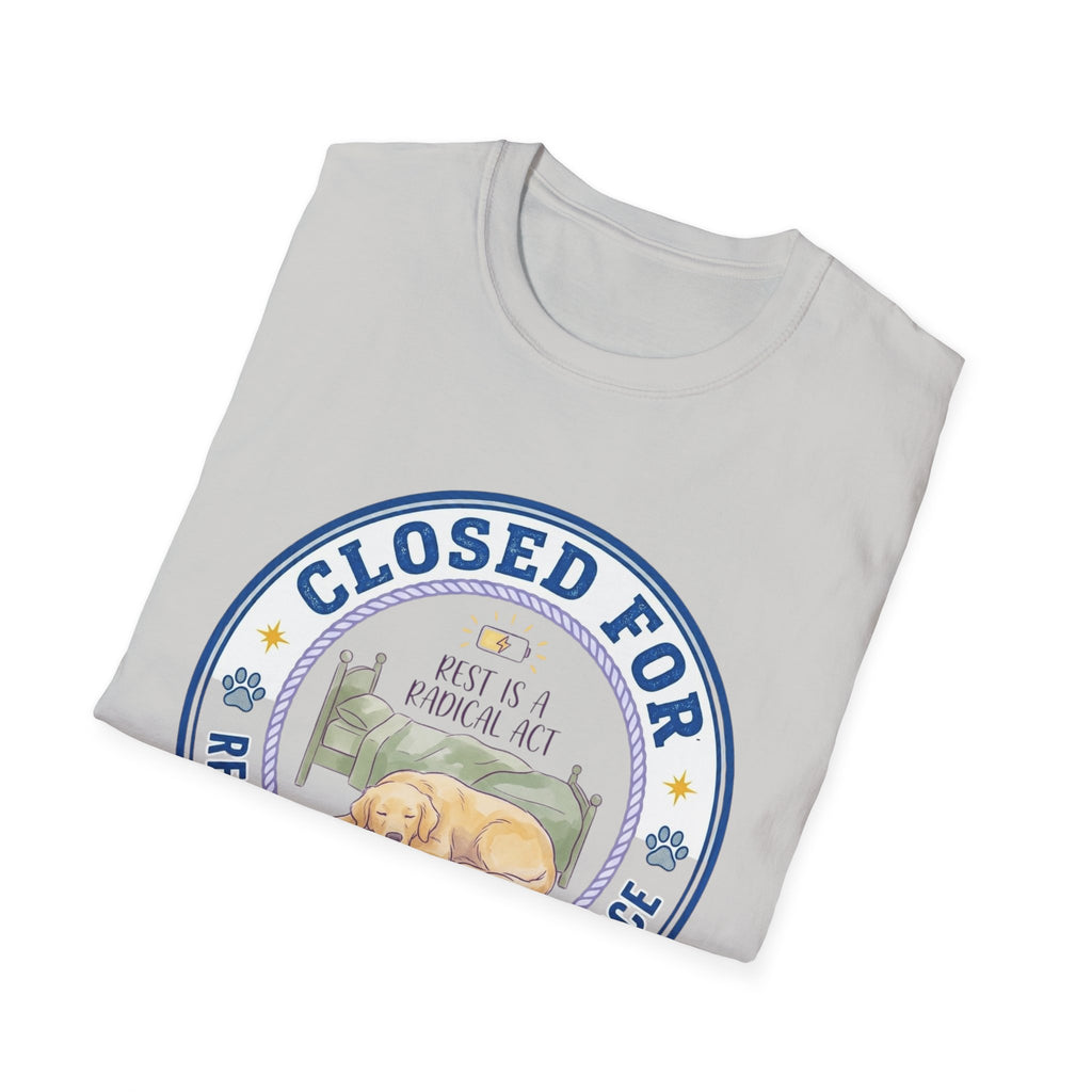 Closed for Required System Maintenance Golden T-Shirt