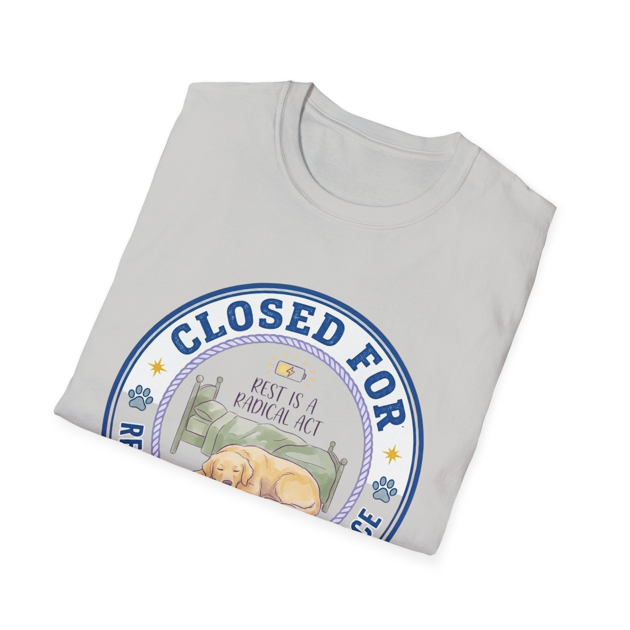 Closed for Required System Maintenance Golden T-Shirt