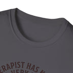 Dog Therapist, No License T-Shirt