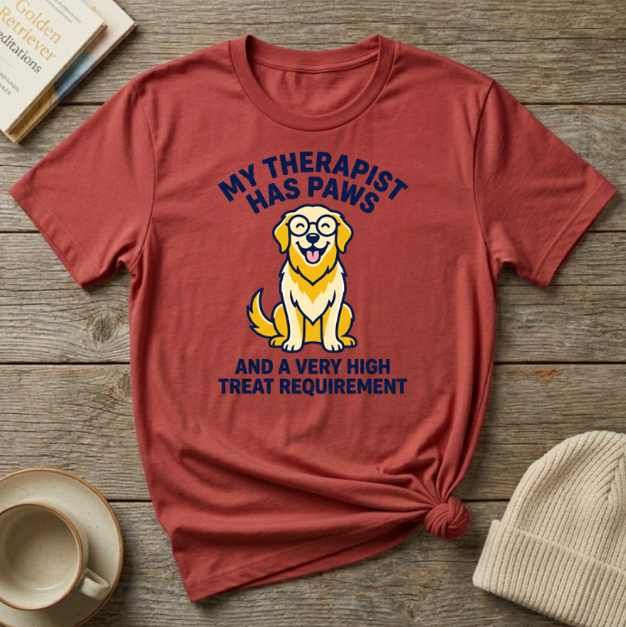 My Therapist Has Paws T-Shirt
